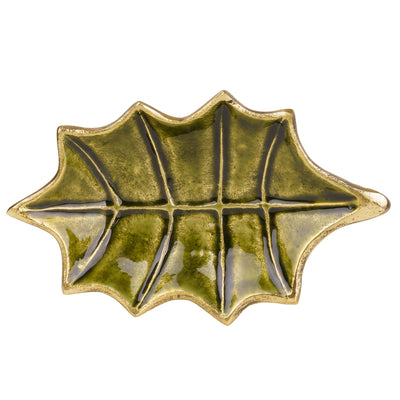 Candlelight Home Bowls Small Leaf Bowl – Green Fig & Pomegranate 6pk