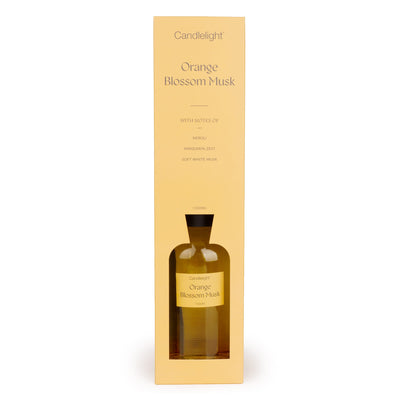 Candlelight Home 1000ml Reed Diffuser 1000ml Reed Diffuser - Orange Blossom Musk 2pk