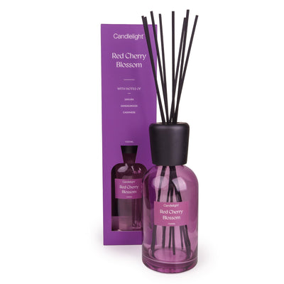 Candlelight Home 1000ml Reed Diffuser 1000ml Reed Diffuser - Red Cherry Blossom 2pk