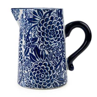Candlelight Home 14CM MILK JUG - BLUE/WHITE