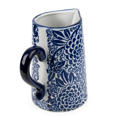 Candlelight Home 14CM MILK JUG - BLUE/WHITE