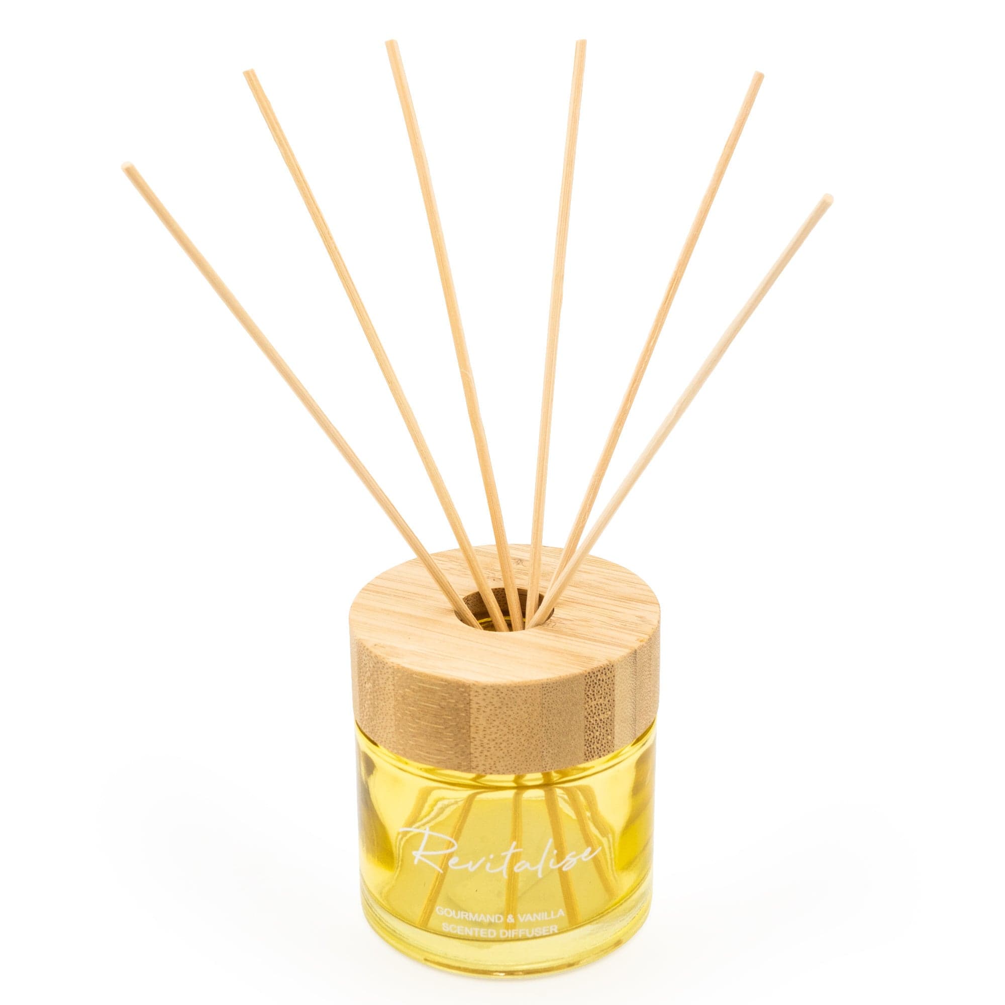 150ml Reed Diffuser with Bamboo Lid and Devon Scent - Revitalise 6PK ...