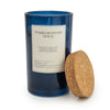 Candlelight Home 15CM LARGE GLASS CANDLE WITH CORK LID POMEGRANATE SPICE - 5% MIDNIGHT POMEGRANATE SCENT (3016-6631)