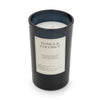 Candlelight Home 15CM LARGE GLASS CANDLE WITH CORK LID TONKA & COCONUT - 5% COCO BUTTER SCENT (3018-8853)