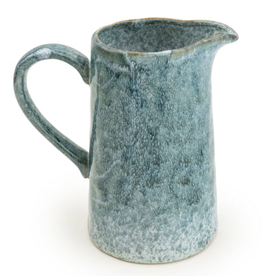 Candlelight Home 17CM JUG REACTIVE GLAZE BLUE