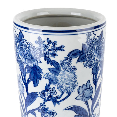 Candlelight Home 18" Cylinder Vase - Blue/White 2PK