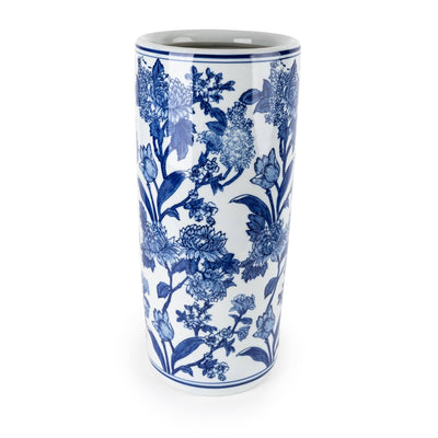 Candlelight Home 18" Cylinder Vase - Blue/White 2PK