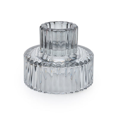 Candlelight Home 2 Way Candleholder - Smokey Black