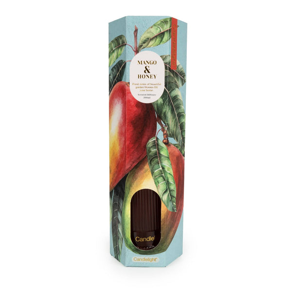 200ml Reed Diffuser - Mango & Honey 6PK - Candlelight Home