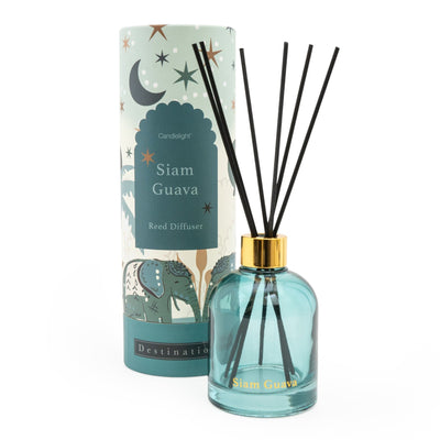 Candlelight Home 200ML REED DIFFUSER 'SIAM GUAVA' THAI FLOWER MARKET SCENT