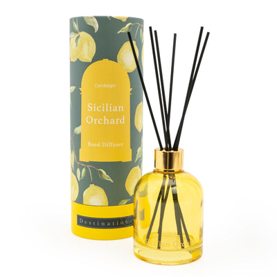 Candlelight Home 200ML REED DIFFUSER 'SICILIAN ORCHARD' LEMON GROVE SCENT
