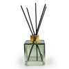 Candlelight Home 200ML SQUARE GLASS REED DIFFUSER - GREEN OMBRE – 10% FIG & APPLE SCENT (EAM04332/00)