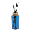 Candlelight Home 200ML TALL ROUND REED DIFFUSER WITH CORK LID - BLUE - 5% CABIN IN THE WOODS (EAM14767/00)