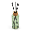 Candlelight Home 200ML TALL ROUND REED DIFFUSER WITH CORK LID - GREEN (PANTONE NO 5615C) – 5% FIG & APPLE SCENT (EAM04332/00)