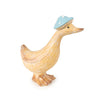 Candlelight Home 21cm Duck with Hat - Duck Egg 1PK