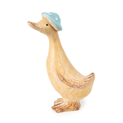 Candlelight Home 24cm Duck with Hat - Duck Egg 1PK