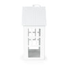 Candlelight Home 24CM TOWN HOUSE LANTERN - WHITE
