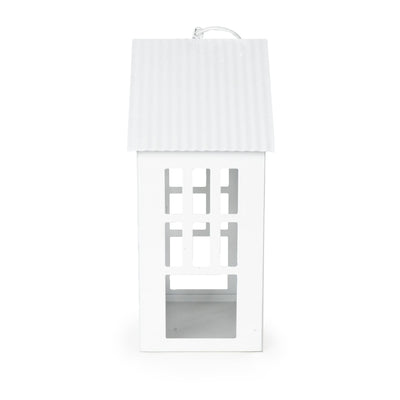 Candlelight Home 24CM TOWN HOUSE LANTERN - WHITE