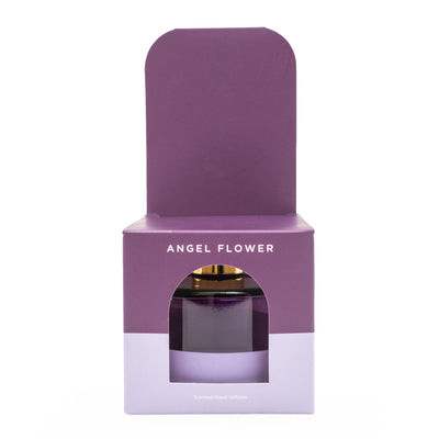 Candlelight Home 250ML DIFFUSER TWO TONE PURPLE ANGEL FLOWER SCENT