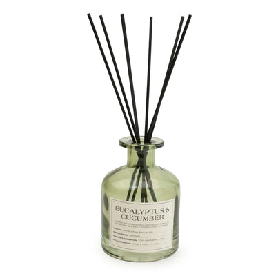 Candlelight Home 250ML REED DIFFUSER EUCALYPTUS & CUCUMBER - 10% KITCHEN GARDEN SCENT (3016-6622)