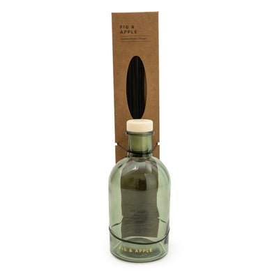 Candlelight Home 250ML REED DIFFUSER - GREEN (PANTONE NO 5615C) – 10% FIG & APPLE SCENT (EAM04332/00)