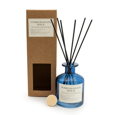 Candlelight Home 250ML REED DIFFUSER POMEGRANATE SPICE - 10% MIDNIGHT POMEGRANATE SCENT (3016-6631)