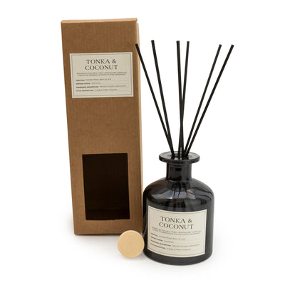 Candlelight Home 250ML REED DIFFUSER TONKA & COCONUT - 10% COCO BUTTER SCENT (3018-8853)