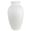 Candlelight Home 47CM SMALL TRADITIONAL VASE - WHITE
