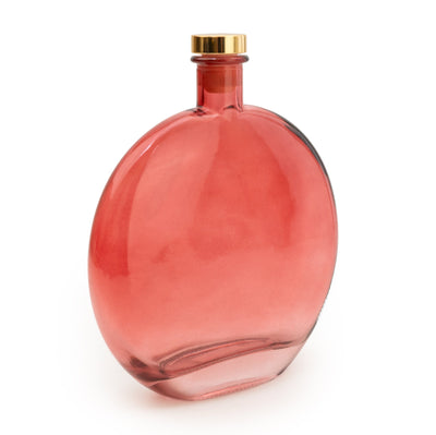Candlelight Home 500ML OVAL REED DIFFUSER RED (PANTONE NUMBER 7637C) - 10% POMEGRANATE & CASSIS SCENT (EAM14764/00)