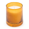 Candlelight Home 8.5CM TAPERED GLASS CANDLE HOLDER - AMBER – 5% PRECIOUS OUD SCENT (EAM14769/00)04334/00)