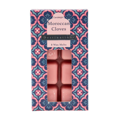 Candlelight Home 8 WAX MELTS 'MOROCCAN CLOVES' MOROCCAN RED CINNAMON SCENT