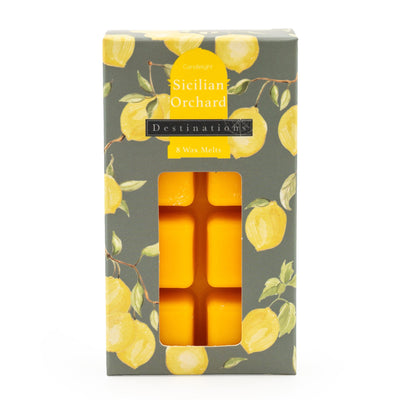 Candlelight Home 8 WAX MELTS 'SICILIAN ORCHARD' LEMON GROVE SCENT