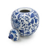 Candlelight Home 9” GINGER JAR – BLUE/WHITE DESIGN