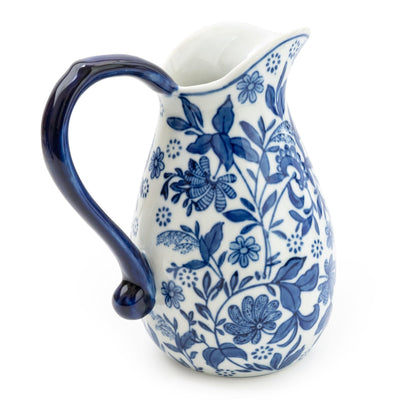 Candlelight Home 9” JUG – BLUE/WHITE DESIGN