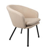 Candlelight Home Armchair FSC Dixier Leisure Chair - Cream 1PK