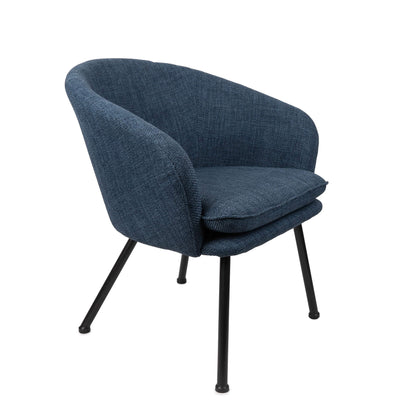 Candlelight Home Armchair FSC Dixier Leisure Chair - Navy Blue 1PK
