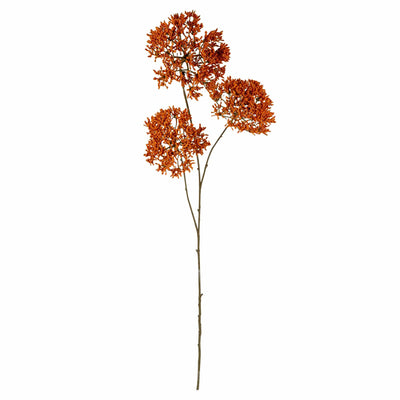 Candlelight Home Artificial Flowers Sedum Stem - Burnt Orange 10pk