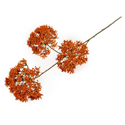 Candlelight Home Artificial Flowers Sedum Stem - Burnt Orange 10pk