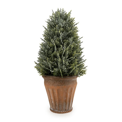 Candlelight Home Artificial Plant 29cm Tree in Pot - Cypress 6pk