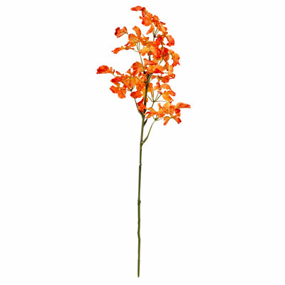 Candlelight Home Artificial Plants & Flowers 42cm Ginkgo Leaf Spray - Burnt Orange 10pk