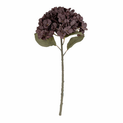 Candlelight Home Artificial Plants & Flowers 48cm Hydrangea - Dusky Purple 10pk