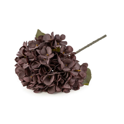Candlelight Home Artificial Plants & Flowers 48cm Hydrangea - Dusky Purple 10pk