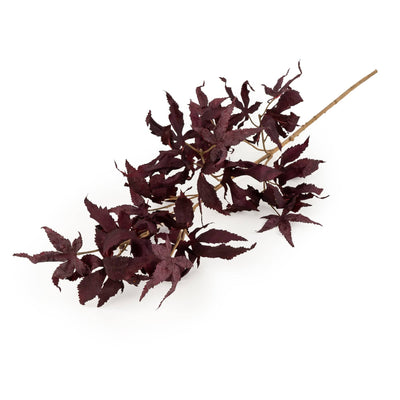 Candlelight Home Artificial Plants & Flowers 91cm Acer Stem - Purple 10pk