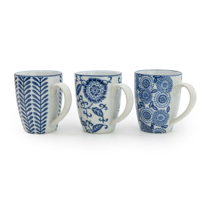 Candlelight Home ASSORTED MUG – BLUE/WHITE DESIGN