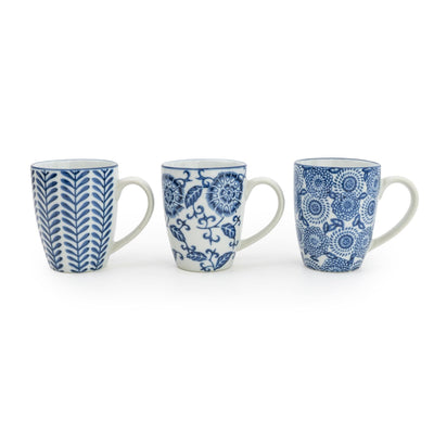 Candlelight Home ASSORTED MUG – BLUE/WHITE DESIGN