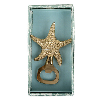 Candlelight Home Bottle Opener Jeff Banks Starfish Bottle Opener - Jacquard Sage Green 6pk