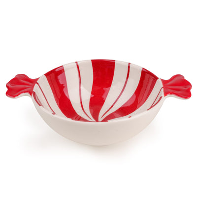 Candlelight Home Bowls 16cm Candy Bowl – Red/White 6pk