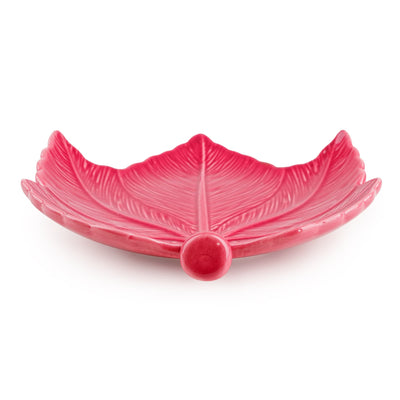 Candlelight Home Bowls Fig Leaf Shaped Bowl - Plum 6pk