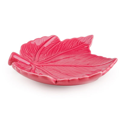 Candlelight Home Bowls Fig Leaf Shaped Bowl - Plum 6pk