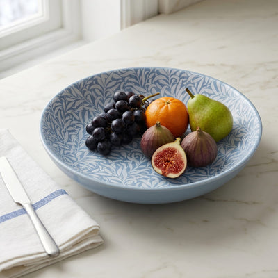 Candlelight Home Bowls Jeff Banks Small Bowl - Leafy Trellis Blue 2pk